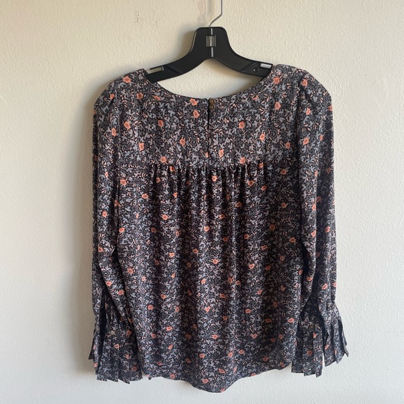 LOFT Frill-Sleeve Blouse - Picture 5 of 8